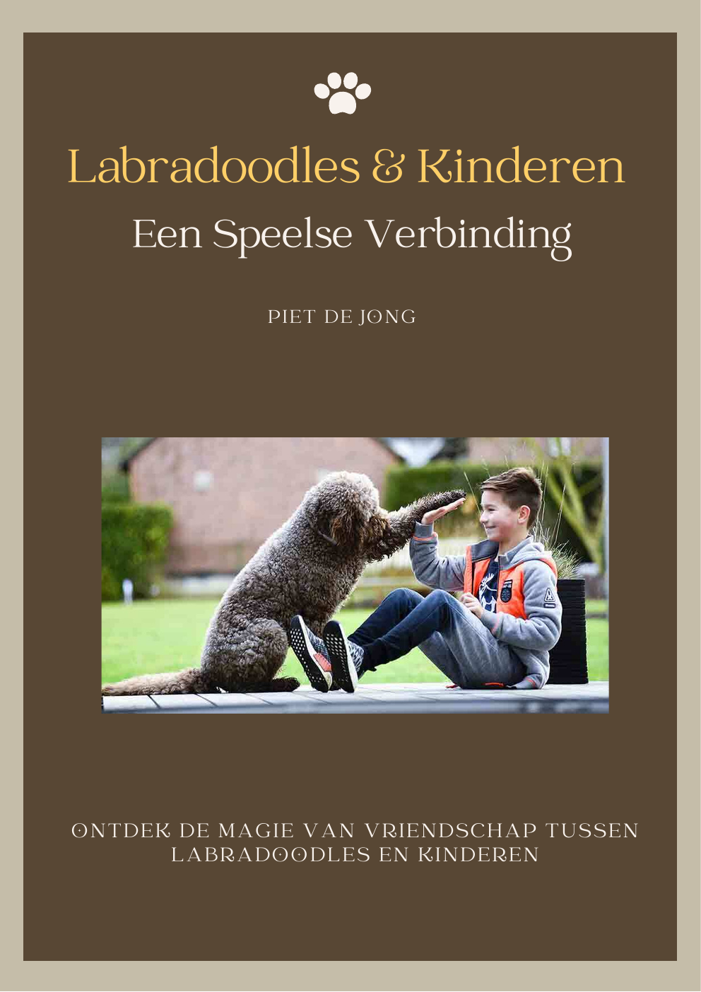 Omslag van het e-book Labradoodles & Kinderen – Een Speelse Verbinding