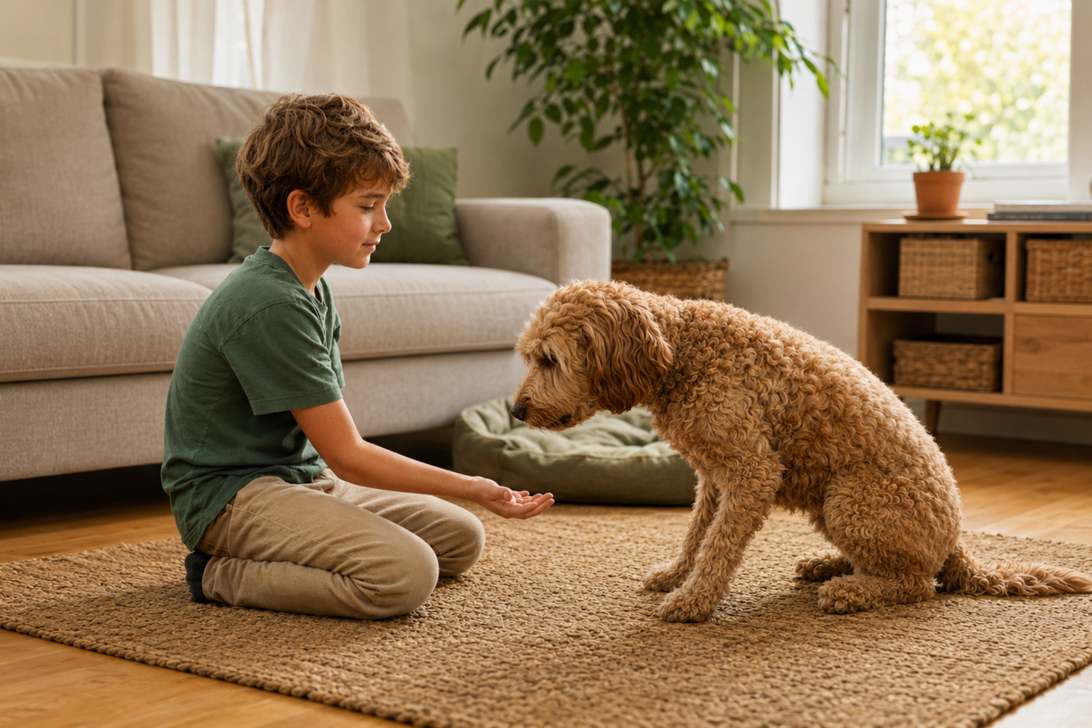 Labradoodle en kinderen Praktische gids Labradoodles en kinderen
